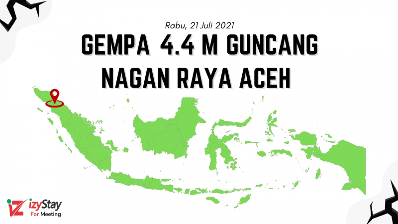 GEMPA 4.4 M GUNCANG NAGAN RAYA ACEH